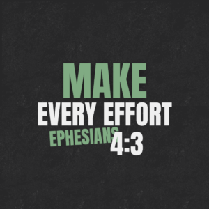 Living Out Ephesians 4:3 in a Divided World