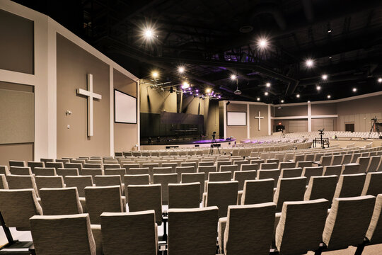 When Church Fails Us: How Brokenness Becomes the Gateway to Belonging 2 Empty church sanctuary representing brokenness and spiritual disillusionment